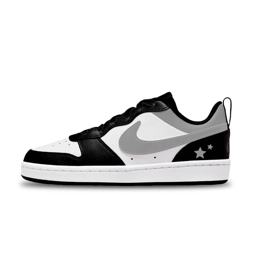 Nike Nike Court Borough Gray Star Minimalist Fashion Slip Resistant Abrasion Resistant Slip Resistant Abrasion Resistant