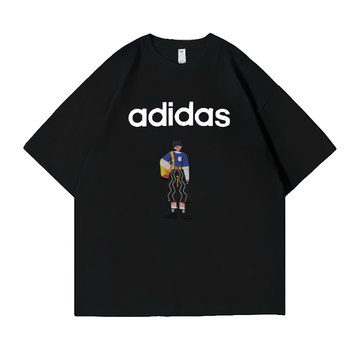Adidas Adidas ESSENTIALS T Shirts Unisex Black Crew Neck