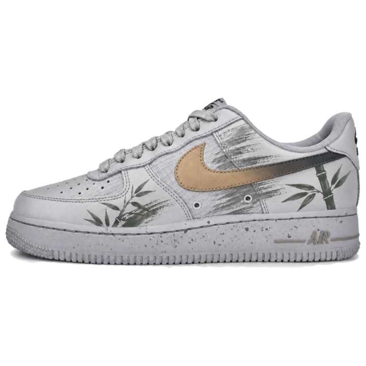Nike Nike Air Force 1 Skateboard Shoes Men's Low Top Gray/Black