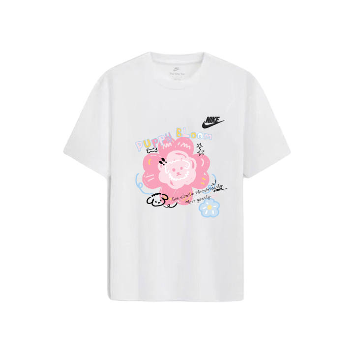 Nike Nike Sportswear T Shirts Men's White Crew Neck Thin
