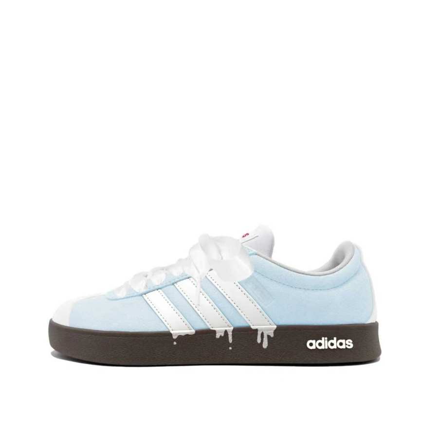 Adidas Adidas VL COURT 2.0 Skateboard Shoes Unisex Low Top White