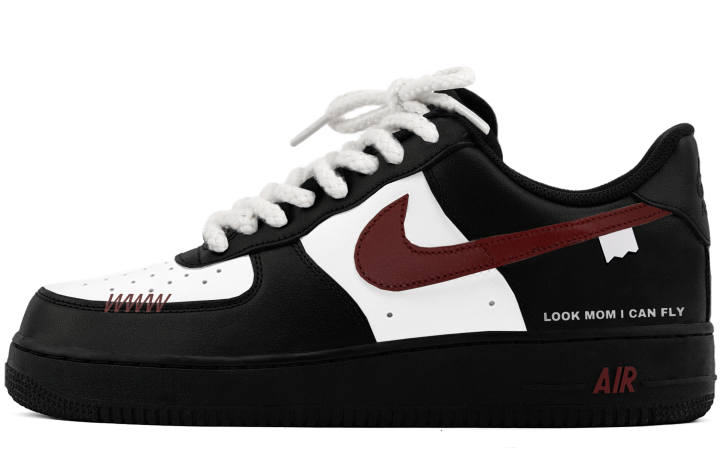 Nike Nike Air Force 1 07 Synthetic Leather Abrasion Resistant Height Increasing Abrasion Resistant Height Increasing Low top