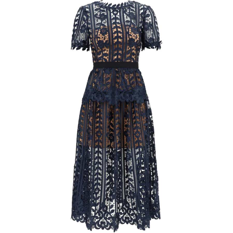Self-portrait Lace Midi Dress