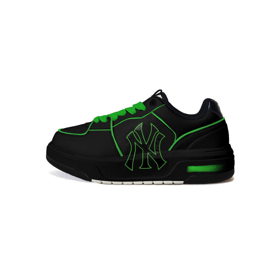 MLB Chunky Low top Skateboard Shoes Unisex Black