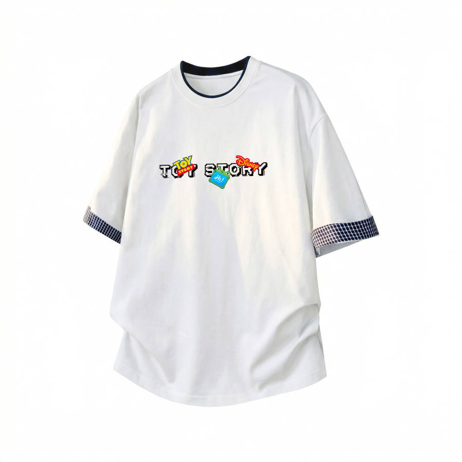 Disney T Shirts Unisex Crew Neck Moderate Straight Fit