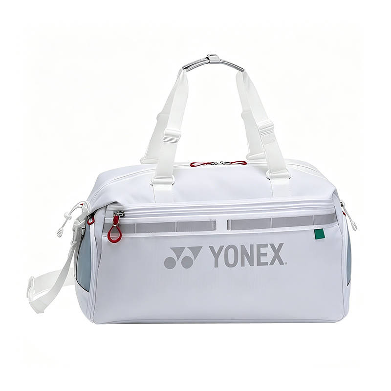 YONEX YONEX Fabric+Artificial Leather Gym Bag Regular Unisex White