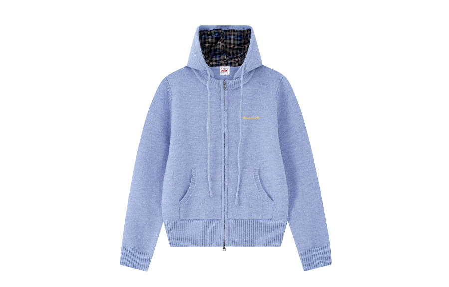 F426 Knitwear Women's Hooded Moderate Cardigan