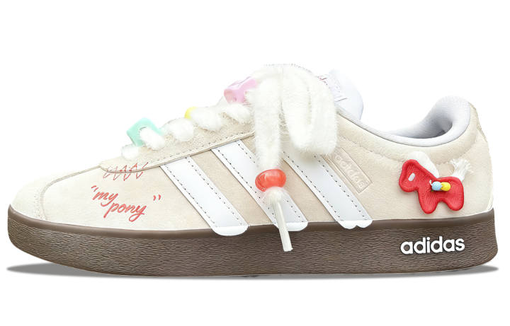 Adidas Adidas VL COURT 2.0 Low top German Army Trainers Unisex Beige