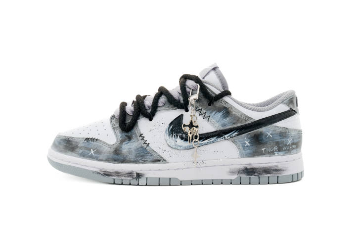 Nike Nike Dunk Skateboard Shoes Unisex Low Top White/Black