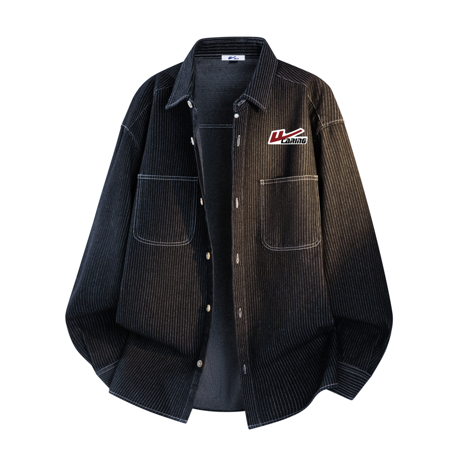 WARRIOR WARRIOR Denim Jackets Unisex Lapel Moderate Other