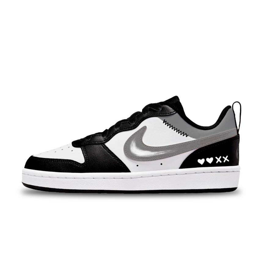 Nike Nike Court Borough Abrasion Resistant Low top Kids' Skateboarding Shoes Unisex