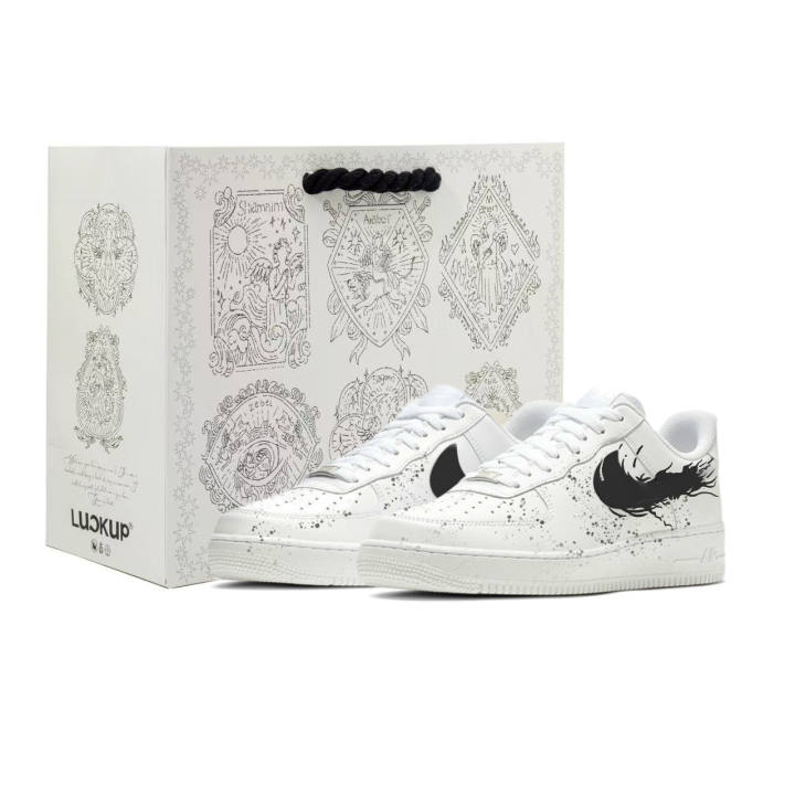 Nike Nike Air Force 1 Lightwing, Shopping Bag Synthetic Leather, Leather Slip Resistant, Abrasion Resistant, Breathable