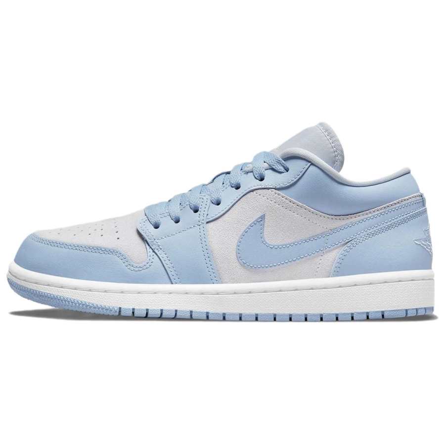 Jordan Jordan 1 Low Football Grey Aluminum Women's