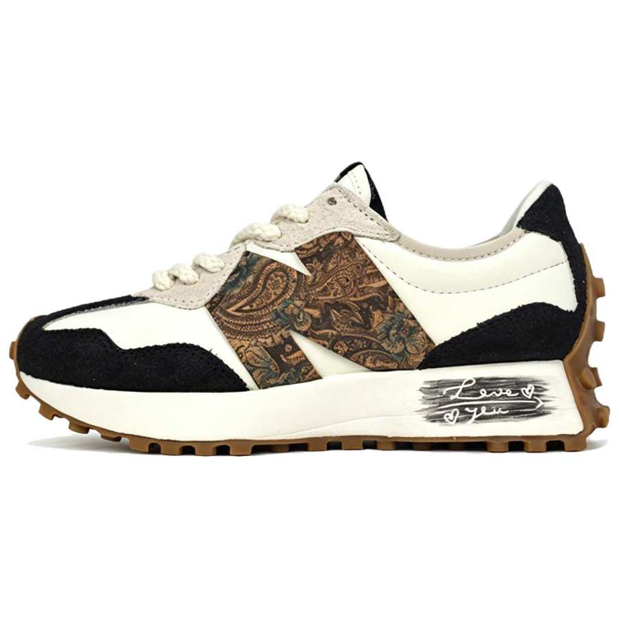New Balance New Balance NB 327 Running Shoes Women's Low Top Beige/Black