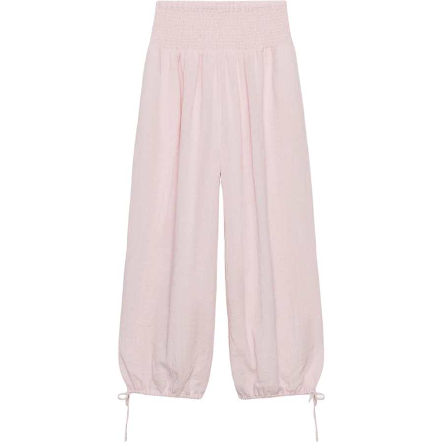 ZARA Casual Pants Women's Light Pink Red Moderate Wide Leg Pants