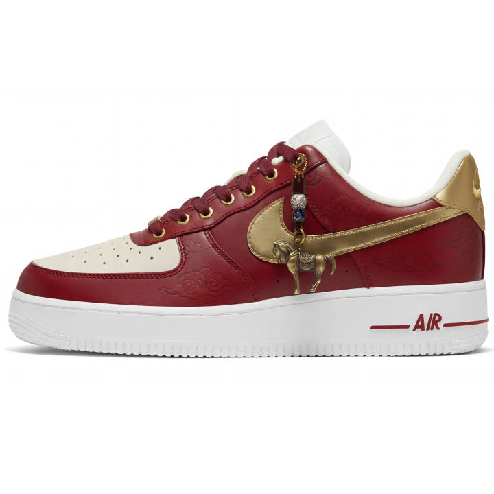 Nike Nike Air Force 1 'Panda Leather, Three Times Laboratory, Horse Year, Auspicious Horse Brings Prosperity