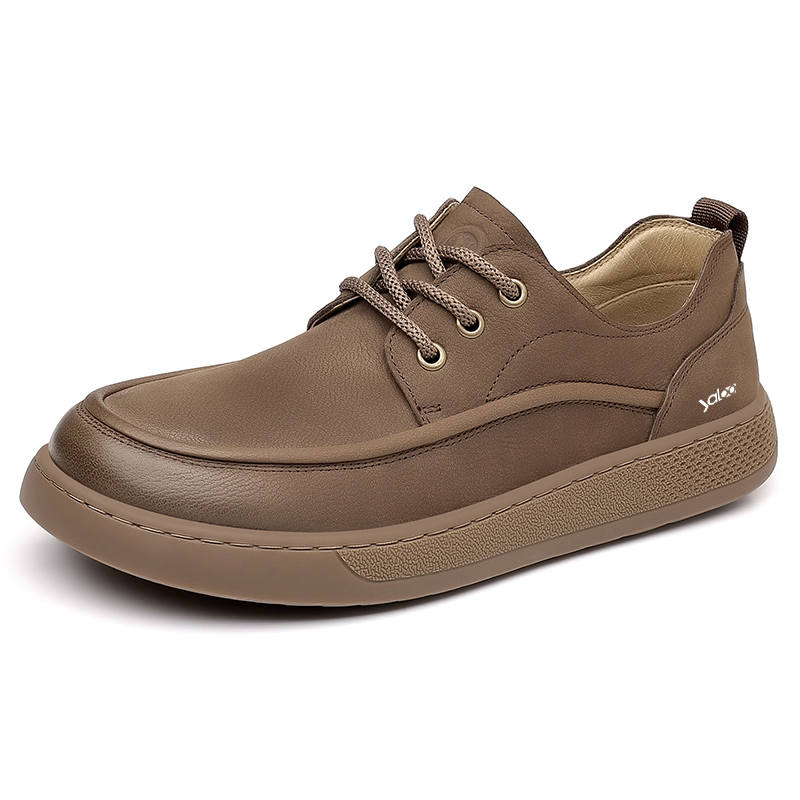 YALU Microfiber Leather Low top Casual Shoes Men's