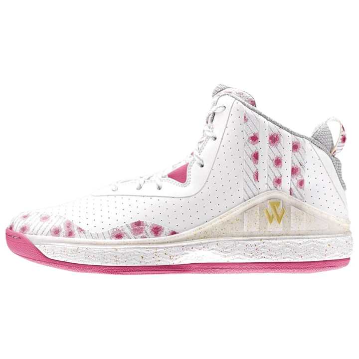 Adidas Adidas J Wall 1 Basketball Shoes Men's White/Pink