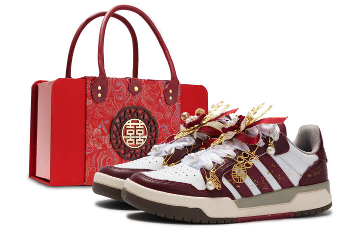 Adidas Adidas ENTRAP Abrasion Resistant Low top Skateboard Shoes Unisex Red