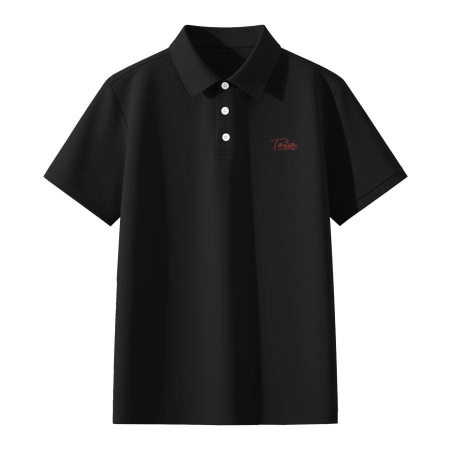 Tonlion Polo Shirts Unisex Polo Collar Moderate Straight Fit