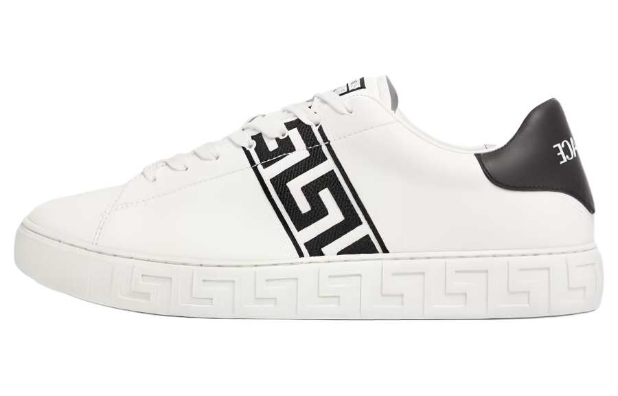 VERSACE VERSACE Greek Sole Embroidered Band Sneakers