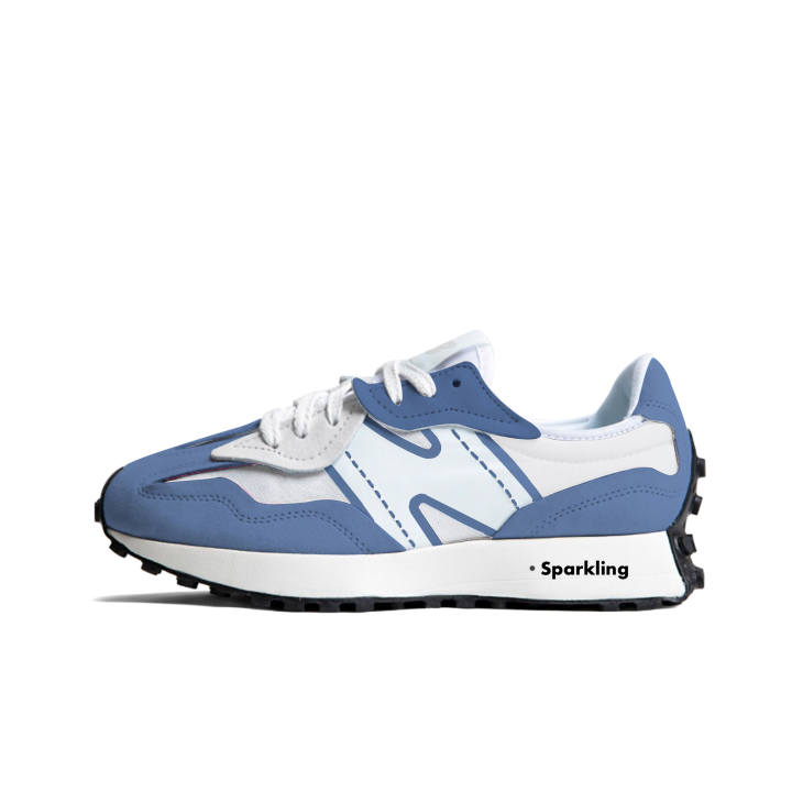 New Balance New Balance NB 327 Running Shoes Unisex Low Top Dusty Blue/White/Black