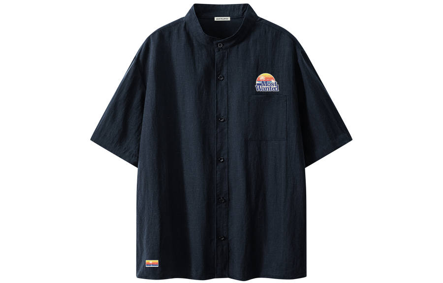 MostwantedLab Shirts Unisex Lapel Moderate Shirt