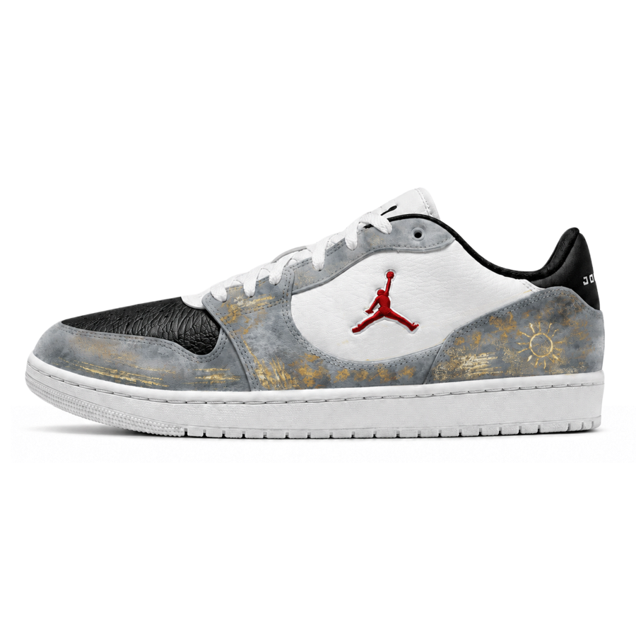 Jordan Jordan COURT CONNECT Skateboard Shoes Men's Low Top Gold