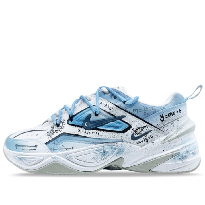 Nike Nike M2K Tekno Low top Chunky Sneakers Men's Blue White
