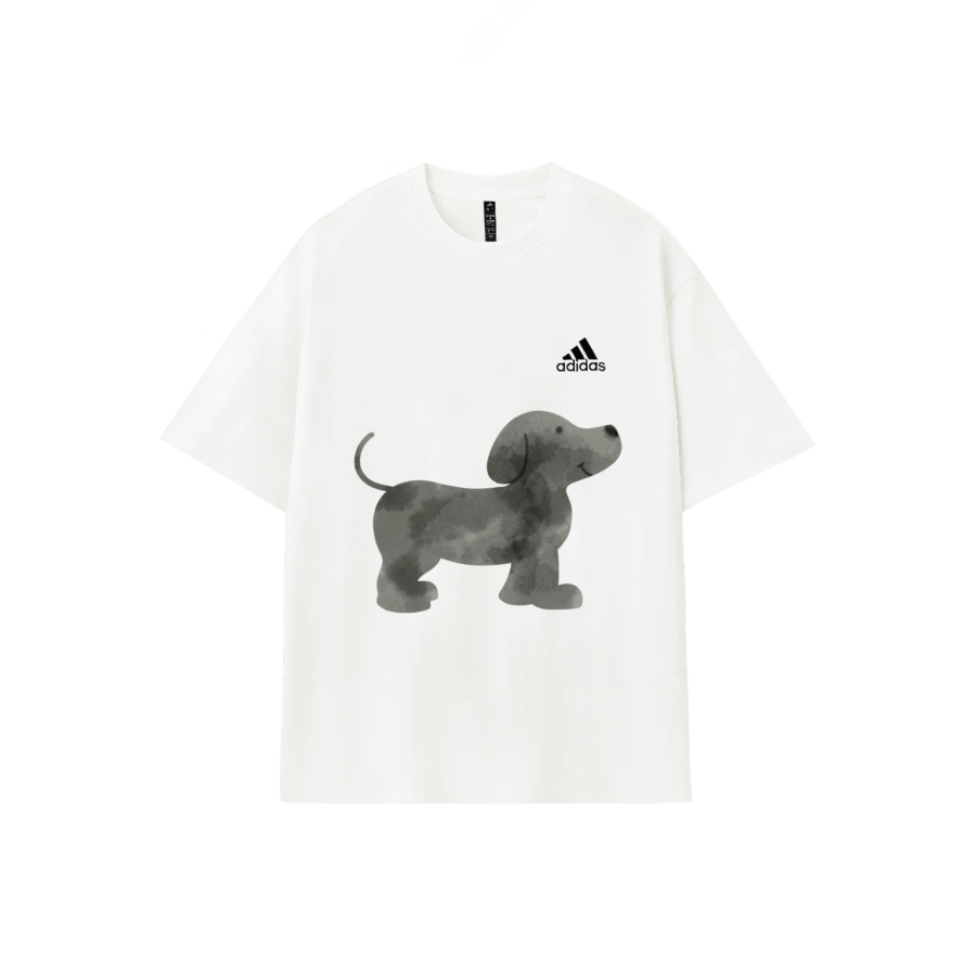 Adidas Adidas MUST HAVES T Shirts Unisex White Crew Neck Moderate Straight Fit