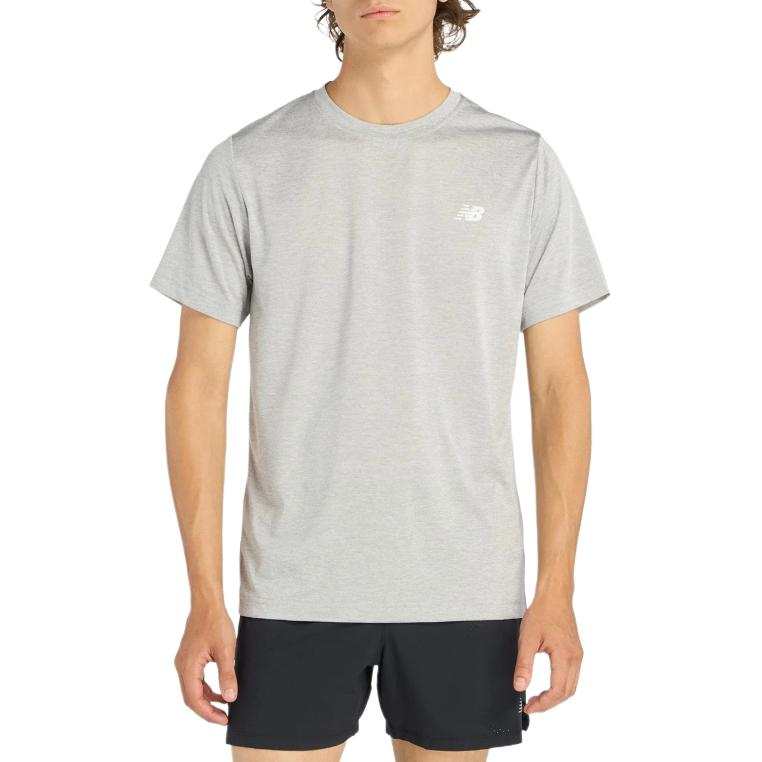 New Balance New Balance T Shirts Men's Gray Crew Neck