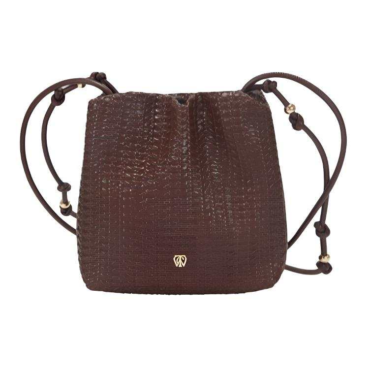 Teenie Weenie PU With Synthetic Leather Crossbody Bags Women's Brown