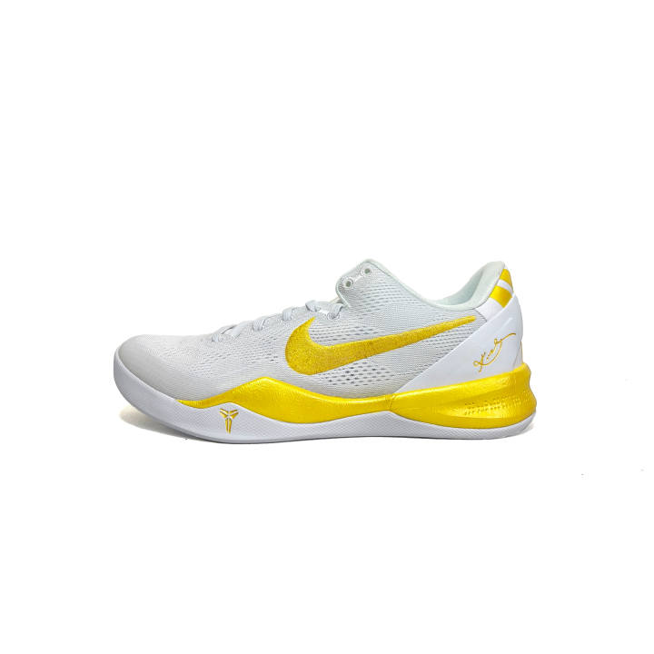 Nike Nike Kobe 8 Low top Basketball Shoes Unisex White