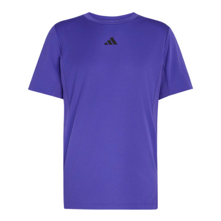 Adidas Adidas Quick Dry T Shirts Men's Purple Crew Neck