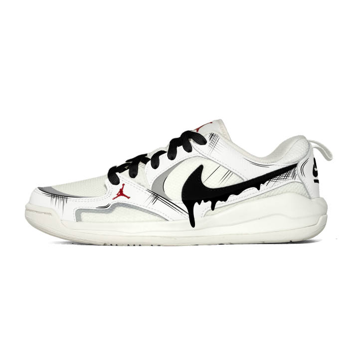 Jordan Jordan CMFT Era Caricature Graffiti Casual Shoes Men's White