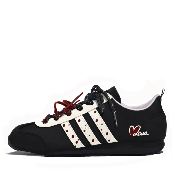 Adidas Adidas VS JOG 2.0 Heart Polka Dot Casual Shoes Unisex
