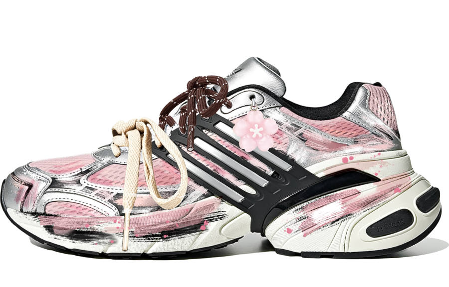 Adidas Originals ADISTAR XLG Chunky Sneakers Unisex Low Top Pink/Black