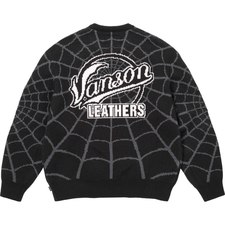 Supreme Supreme X VANSON LEATHERS, INC. USA SS26 Sweaters Unisex Crew Neck Moderate Other