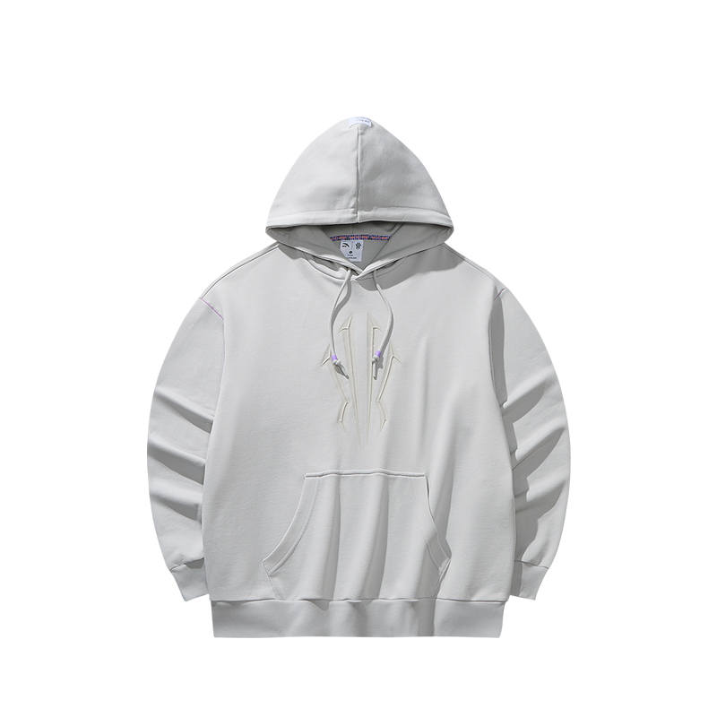 Anta Irving Collection Hoodie Unisex Beige Pink Gray