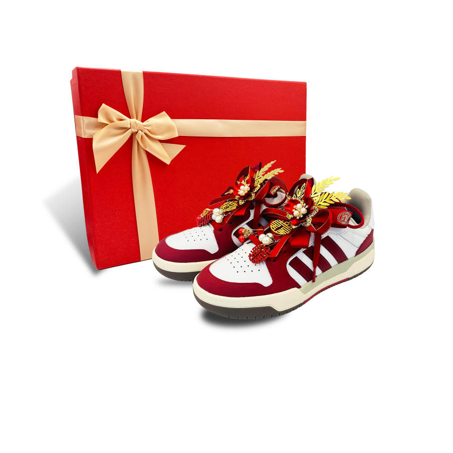 Adidas Adidas ENTRAP Skateboard Shoes Unisex Low Top White/Red