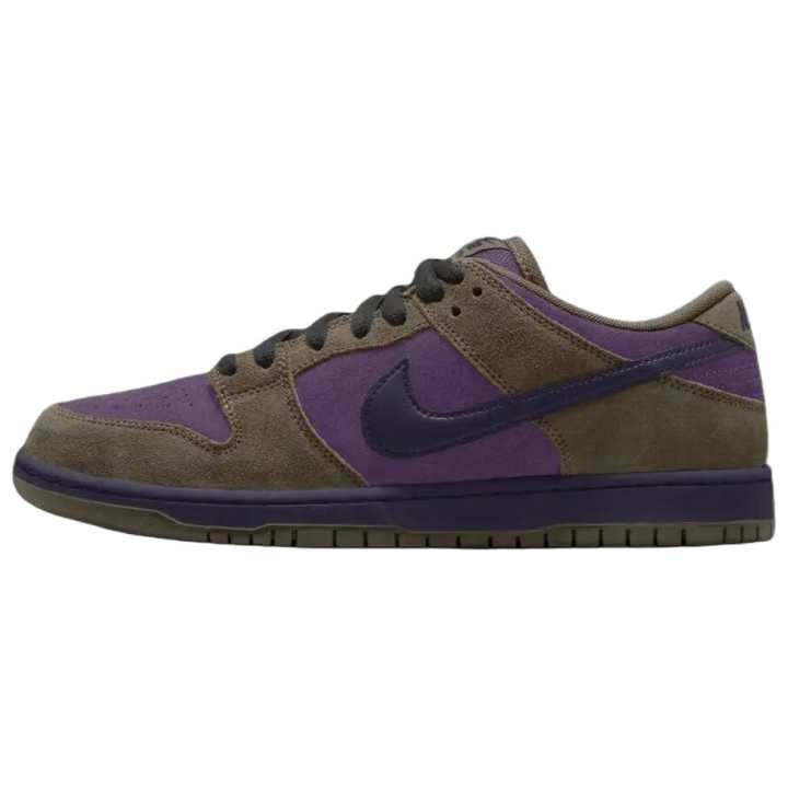 Nike Nike Dunk SB Skateboard Shoes Unisex Low Top Brown Purple