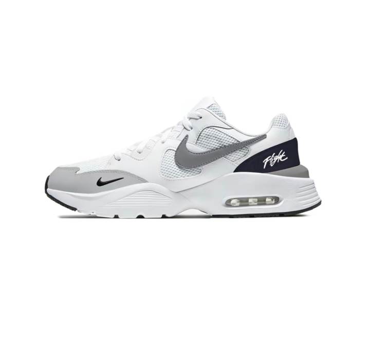 Nike Nike Air Max Fusion Running Shoes Unisex Low Top White/Grey/Black Multicolor