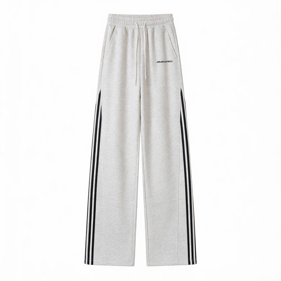 MUSCLETECH Casual Pants Unisex Moderate Straight Fit Pants