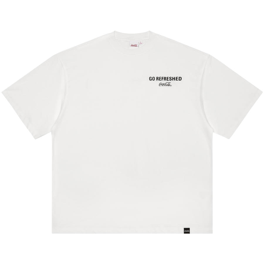 Coca-Cola Coca Cola T Shirts Unisex Crew Neck Moderate Straight Fit