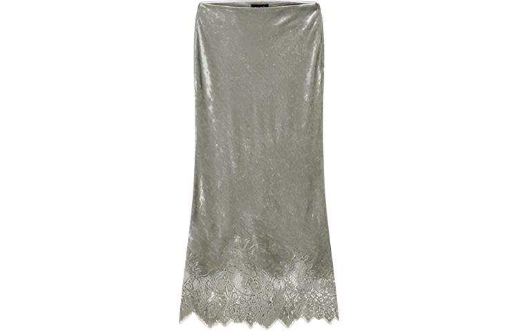 URBAN REVIVO Casual Long Skirt Women's