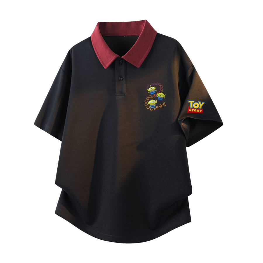Disney Polo Shirts Unisex Lapel Thin Other