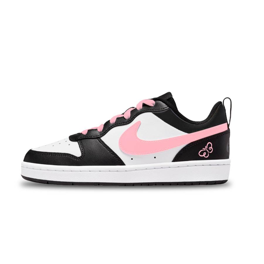 Nike Nike Court Borough Leather Abrasion Resistant Abrasion Resistant Low top Kids' Skateboarding Shoes Unisex