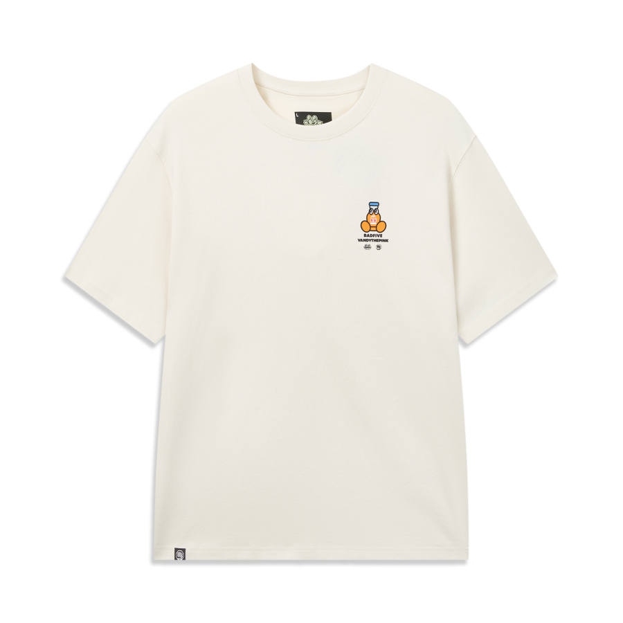 Li-Ning Li Ning x VANDY THRPINK T Shirt Men's Xuan Paper White