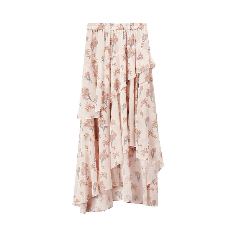 XIANGYING Casual Long Skirt Women's
