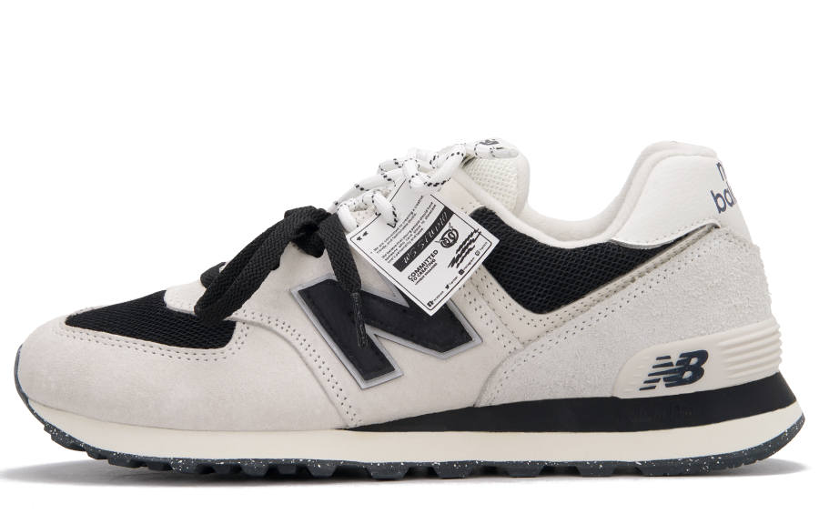 New Balance New Balance NB 574 Low top Running Shoes Unisex Black White